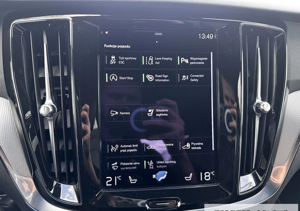 Volvo S60 cena 144900 przebieg: 51161, rok produkcji 2020 z Siedlce małe 407
